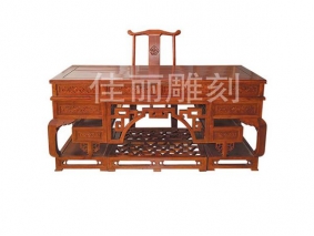 中式老榆木办公桌